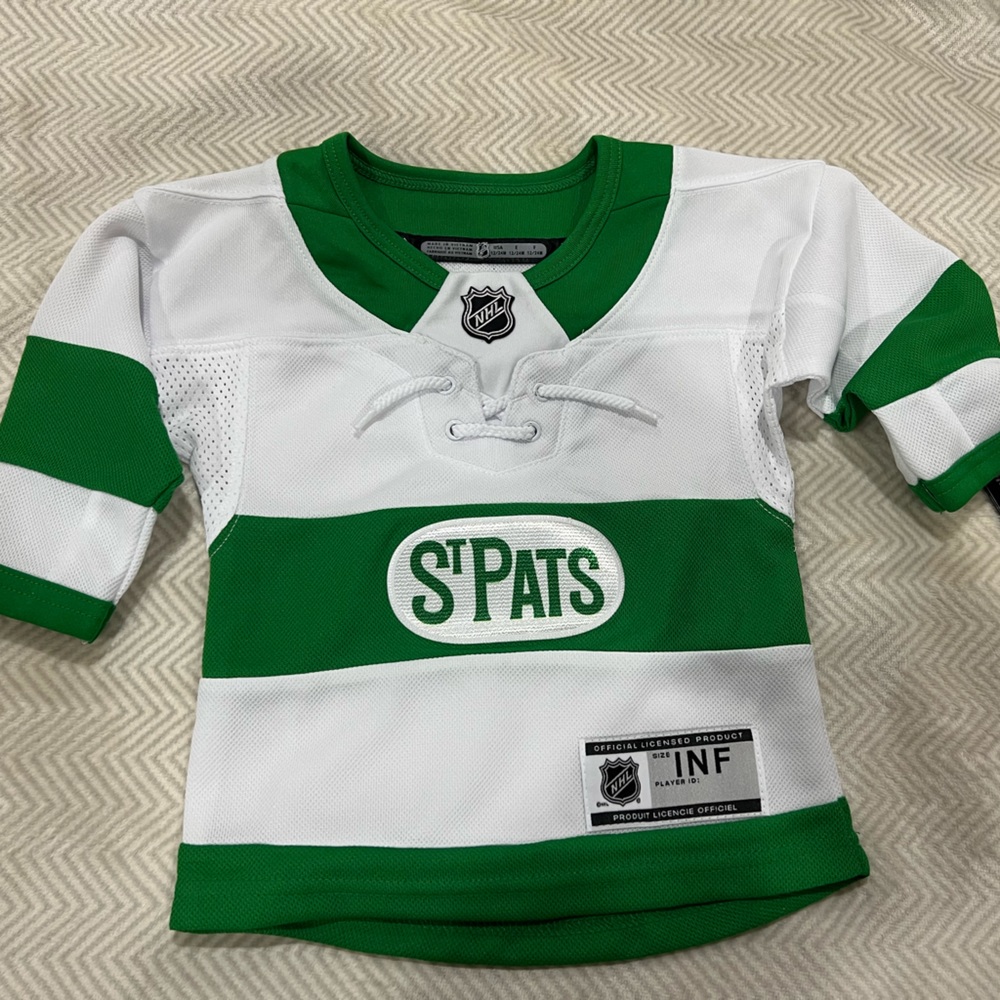 Brand New Toronto Maple Leafs St. Pat’s Jersey